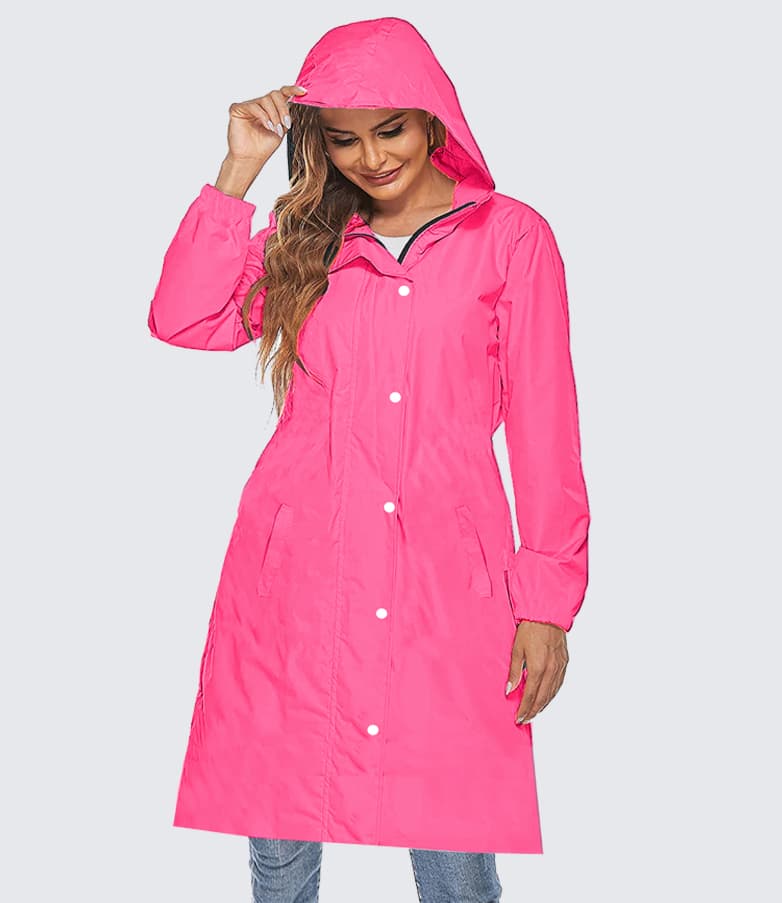CAMISON Women's Stylish Raincoat